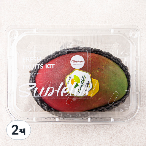 수플린 브라질산 애플망고, 460g, 2팩