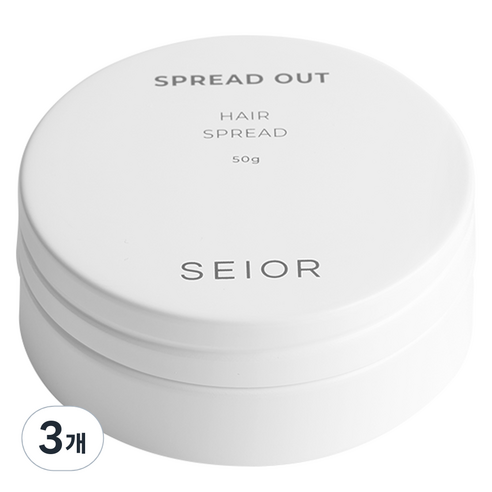 시오르 헤어스프레드 크림 스프레드아웃 헤어에센스, 50g, 3개