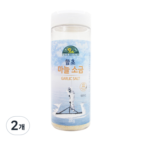 오가닉스토리 함초 마늘소금, 200g, 2개