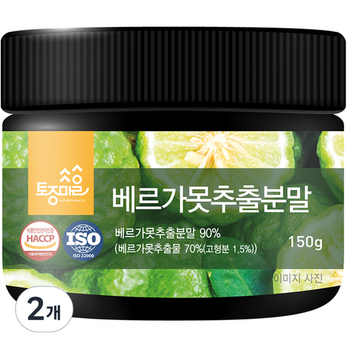 토종마을 베르가못 추출 분말, 150g, 2개