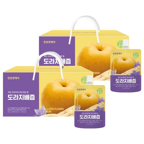 하루활력 도라지배즙, 2.1L, 60개