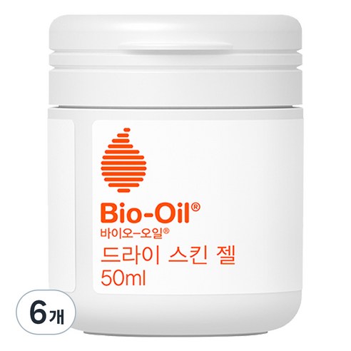 바이오오일 드라이 스킨 바디 젤 크림, 50ml, 6개