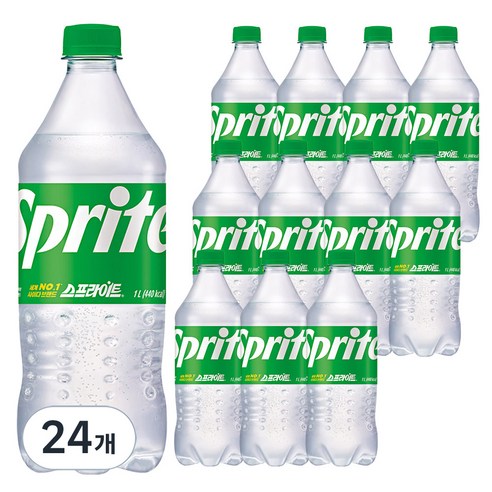 스프라이트 사이다, 1L, 24개