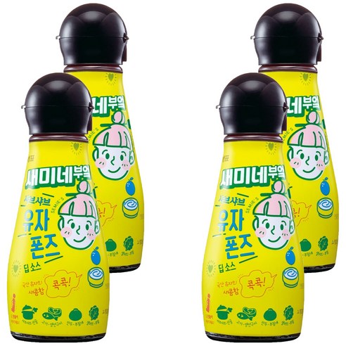 새미네부엌 샤브샤브 유자 폰즈 딥소스, 270g, 4개