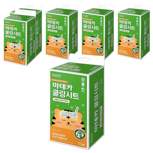마데카 쿨링시트, 15개입, 6개