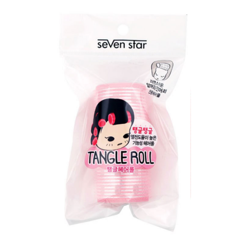 고데기 없이 쉽고 빠른 볼륨 스타일링, 세븐스타 열전도 구르프