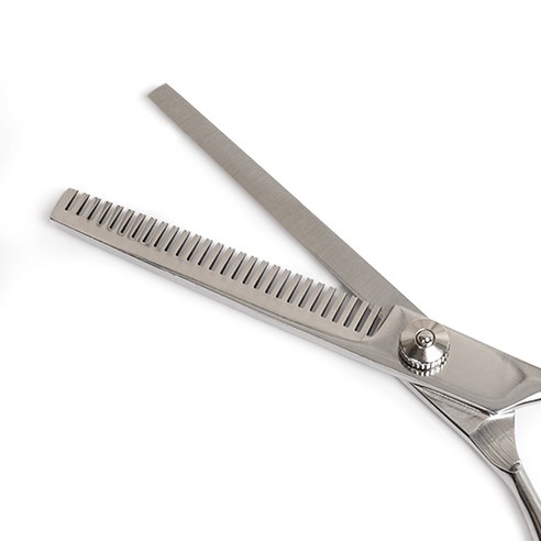 코멧 헤어 미용 숱가위, 1개, 은색