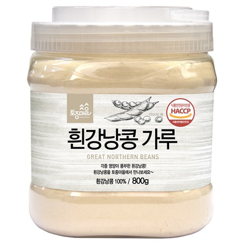 토종마을 흰강낭콩 가루, 1개, 800g