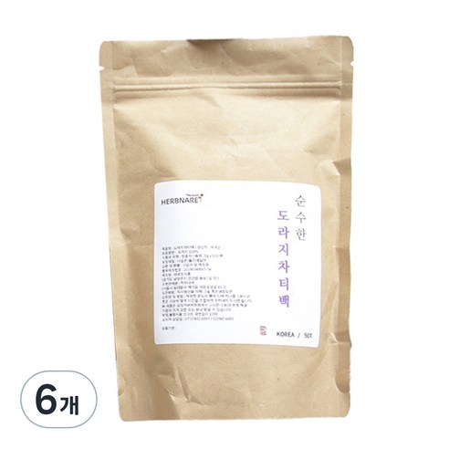 허브나래 도라지차, 1g, 50개입, 6개