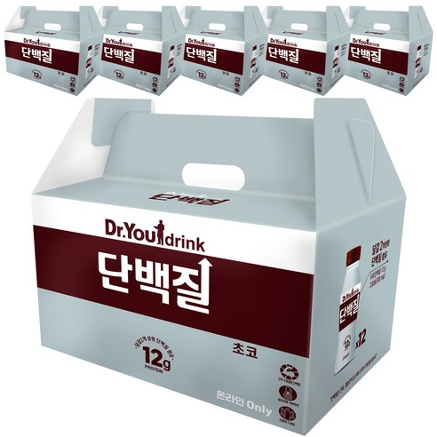 닥터유드링크 단백질 드링크 초코 선물세트, 240ml, 72개