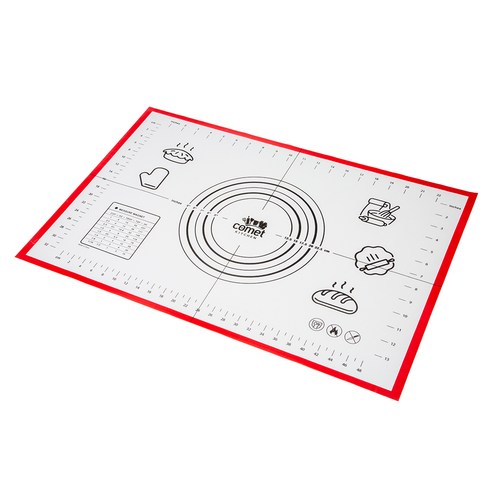 코멧 키친 실리콘 베이킹 작업매트: 주방에서의 베이킹을 더 편리하고 비용 효율적이며 위생적으로 만들어주는 다목적 솔루션