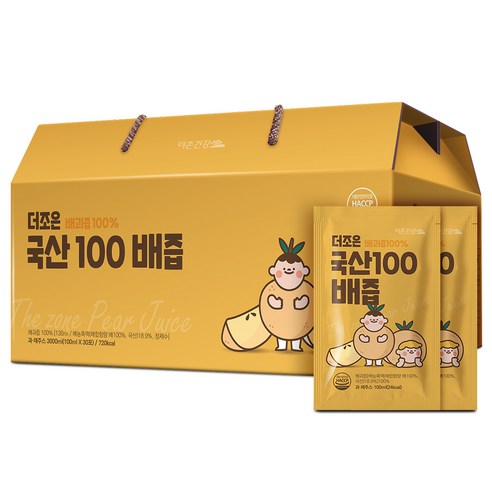 더존건강 국산100 배즙 30p, 1개, 3000ml