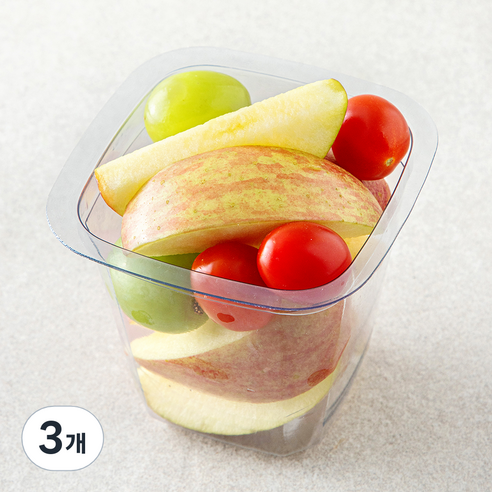 농협과일친구들 사과 방울 포도 컵과일, 180g, 3개, 1개입