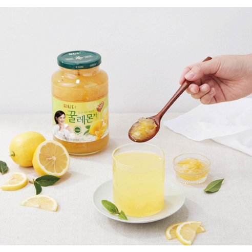상큼함과 달콤함으로 겨울을 녹이는 담터 꿀레몬차