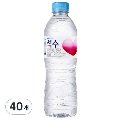 석수, 500ml, 40개