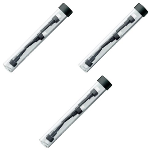 LAMY 비스타 사파리 알스타용 지우개 리필 3개, 혼합색상, 3세트