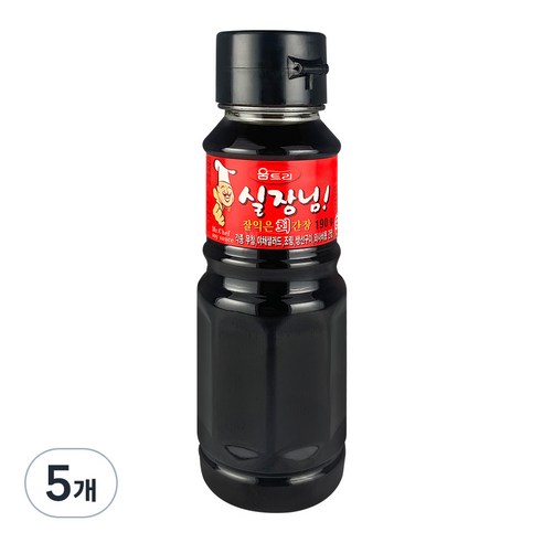 움트리 실장님 잘익은 회간장, 190g, 5개