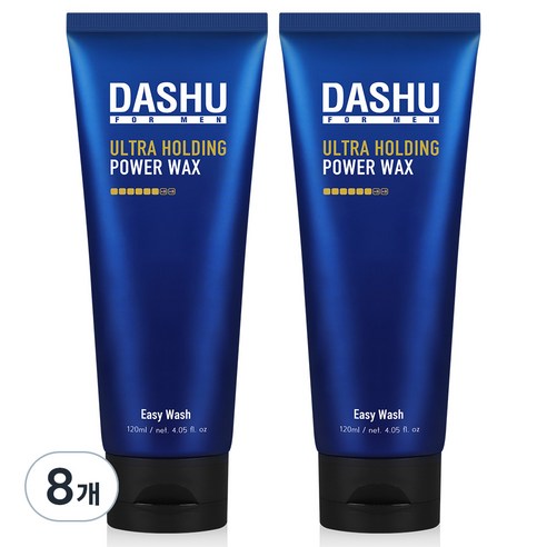 다슈 포맨 울트라 홀딩 파워 튜브 왁스, 120ml, 8개