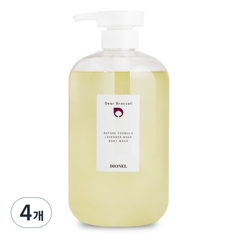 디오넬 디어브로콜리 바디워시 라벤더 머스크, 1000ml, 1개