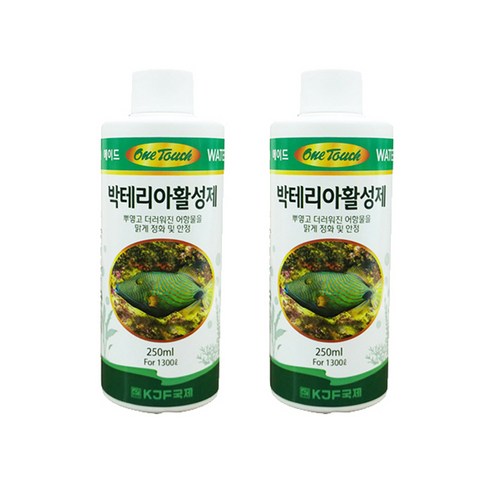 원터치 박테리아 활성제, 250ml, 2개입