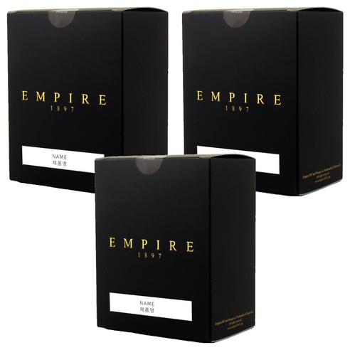 Empire1897 페퍼민트 블랙박스, 1g, 15개입, 3개