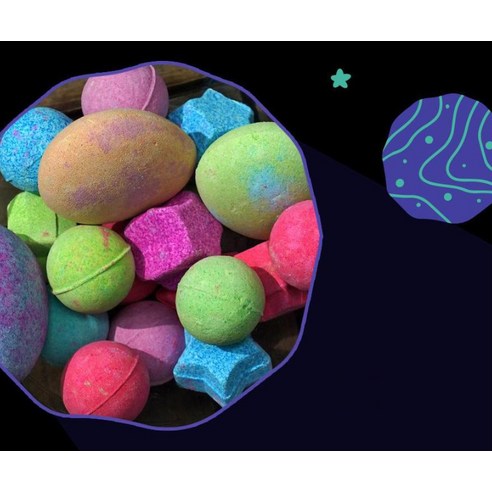 마법처럼 즐거운 목욕 시간, 짐플리키즈 레인보우 메가 베스밤