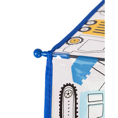 아이들의 상상력을 펼쳐줄 특별한 우산, 아이나라에듀 자동차 돔형 장우산 소형