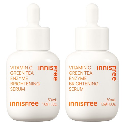 이니스프리 비타C 그린티 엔자임 잡티 토닝 세럼 이엑스, 50ml, 2개