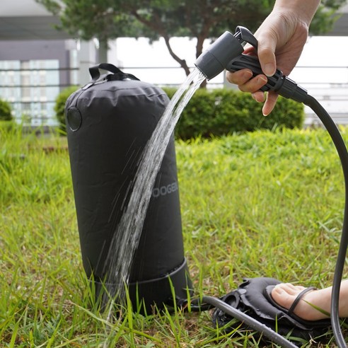 캠핑장의 로망, 현실은 찝찝함? 🤯 아이두젠 샤워기로 💦 뽀송한 캠핑 즐기기! 캠핑샤워기