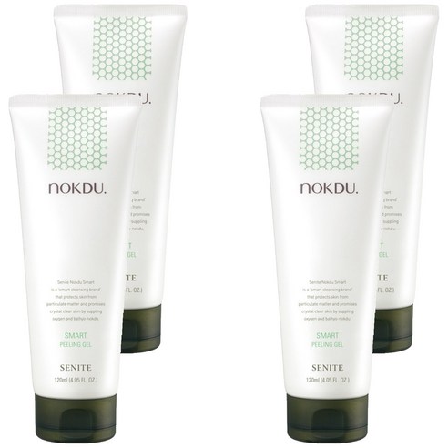 코리아나 세니떼 녹두 스마트 필링 젤, 120ml, 4개