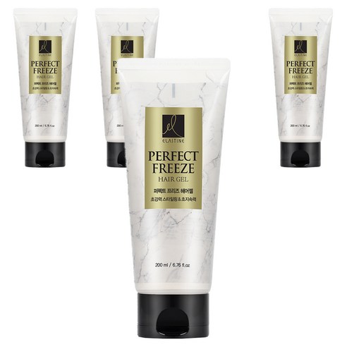 엘라스틴 퍼펙트 프리즈 헤어젤, 200ml, 4개