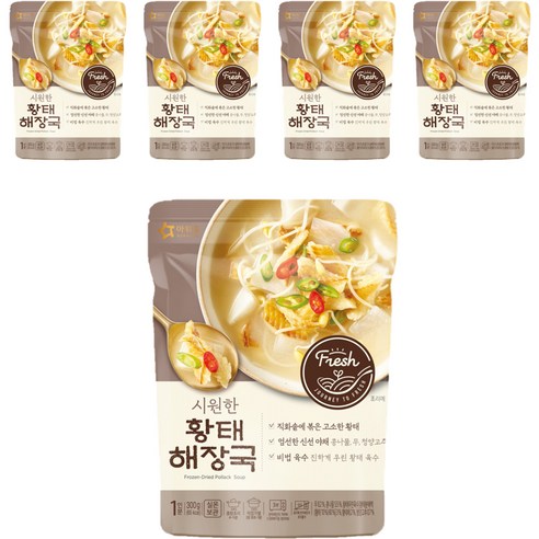 아워홈 시원한 황태해장국, 300g, 12개