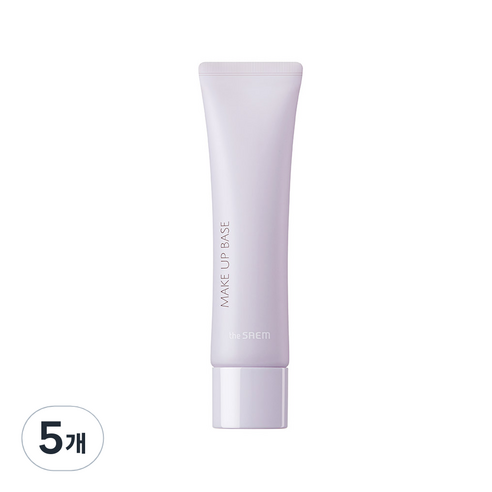 더샘 샘물 에어리 코튼 메이크업 베이스 30ml, 02 라벤더, 5개