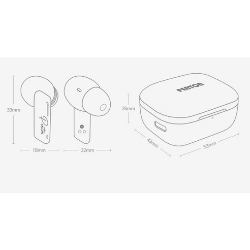 펜톤 에어 5.3 - 뛰어난 성능과 편리한 사용성을 갖춘 최신 블루투스 이어폰