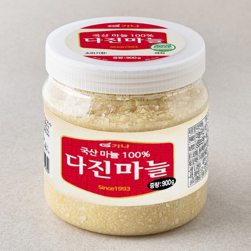 가나 다진마늘 페트병, 900g, 1개