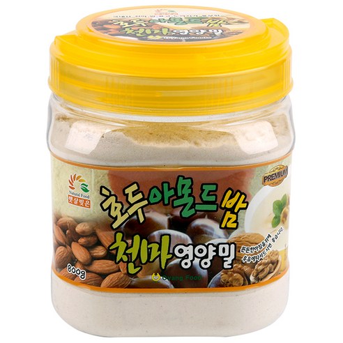오양식품 호두 아몬드 밤 천마 영양밀, 800g, 1개