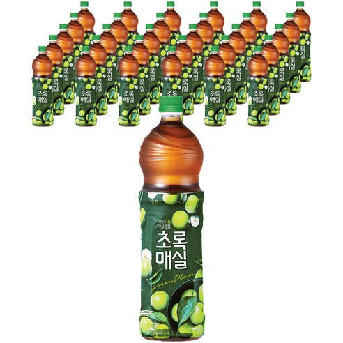 웅진 초록매실, 1.5L, 36개