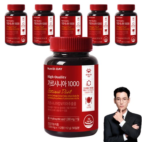 뉴트리디데이 가르시니아 1000, 112정, 6개