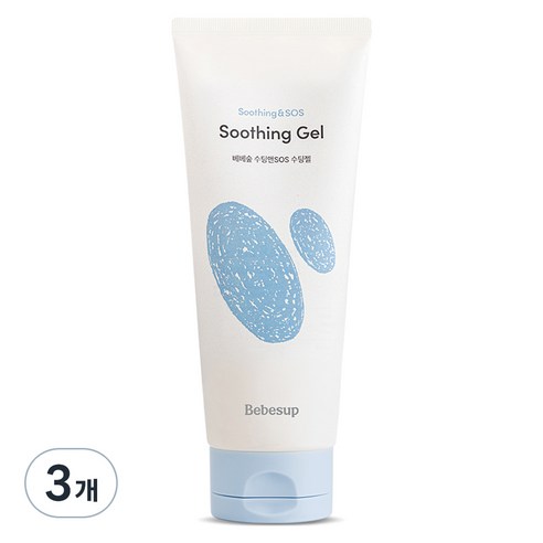 베베숲 유아용 수딩앤에스오에스 수딩젤, 3개, 200ml