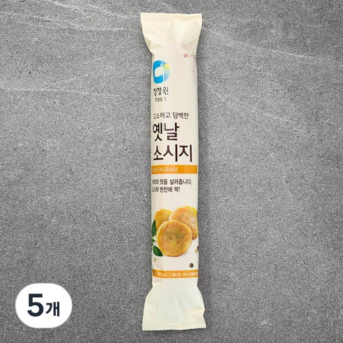 청정원 옛날 소시지, 1kg, 5개