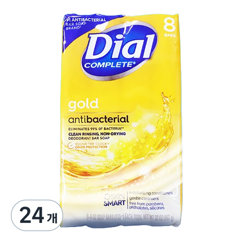 다이알 골드 비누 8p, 113g, 24개