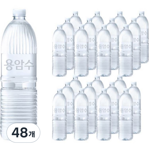 닥터유 오리온 제주 용암수 무라벨, 2L, 48개