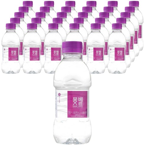몽베스트 먹는샘물, 330ml, 120개