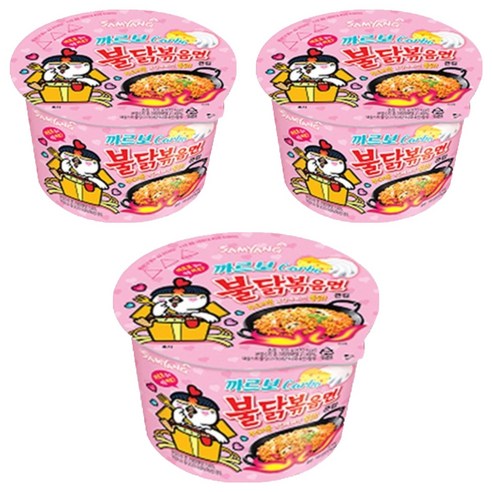 삼양 큰컵 까르보 불닭볶음면 105g