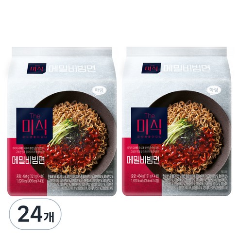 더미식 메밀 비빔면 121g, 24개