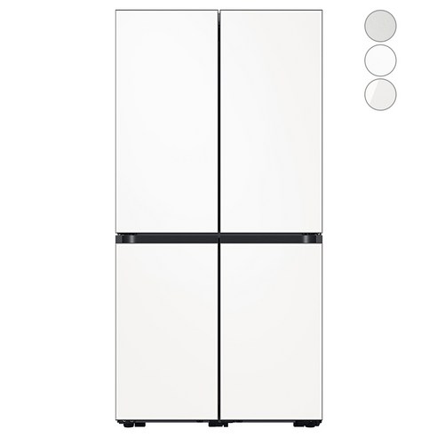 [색상선택형] 삼성전자 비스포크 프리스탠딩 4도어 냉장고 875L 방문설치, RF85B90P1AP