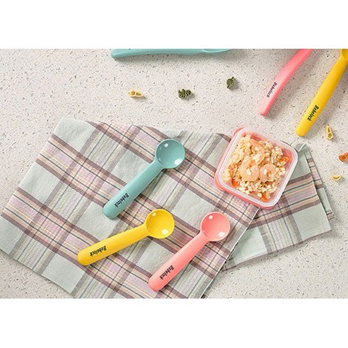 엄마의 사랑을 담아, 안전하고 편리하게 - 베베락 엘파 큐브 이유식 용기