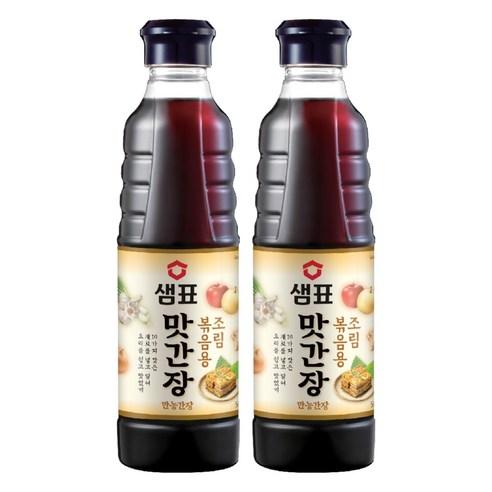 샘표 조림볶음용 맛간장, 500ml, 2개