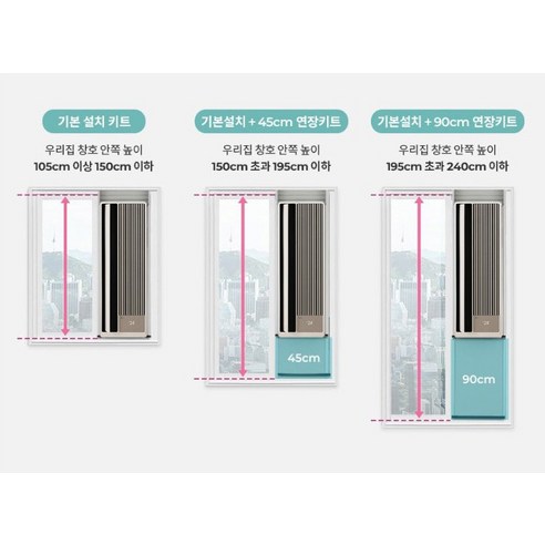 ์ข์ ๊ณต๊ฐ๋ ์์ํ๊ฒ! LG ํ์ผ ์ฐฝ๋ฌธํ ์์ด์ปจ์ผ๋ก ๊ฐํธํ๊ฒ ๋ฌด๋์ ํ์ถ!