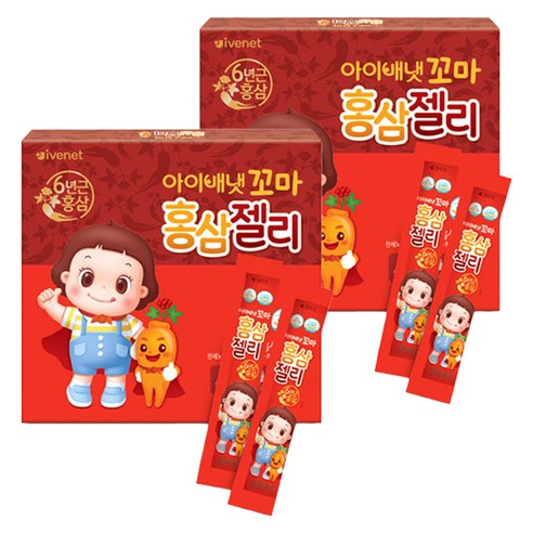 아이배냇 꼬마 홍삼젤리, 15g, 60개